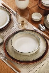 Kütahya Porselen Serenova 30 Parça 6 Kişilik Yemek Takımı