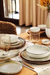 Kütahya Porselen Serenova 30 Parça 6 Kişilik Yemek Takımı