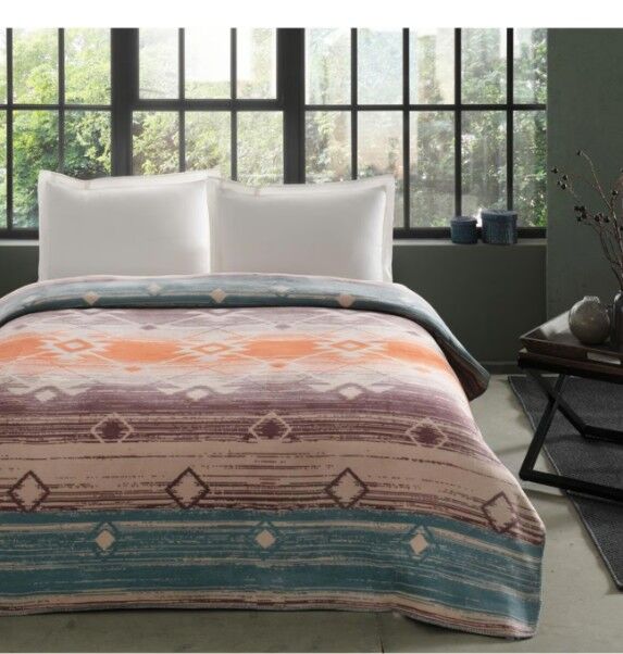 TAÇ BATTANİYE PAMUK DAKOTA TURUNCU ÇİFT KİŞİLİK