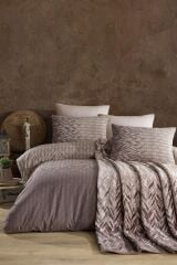 İyi Geceler Çift Kişilik Valeria Battaniyeli Nevresim Takımı