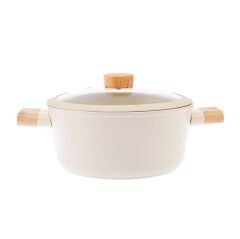 EMSAN SWISS CRYSTAL TENCERE SETİ 7 PRÇ. BEJ