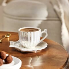 Emsan İstiridye 2'li Kahve Fincanı