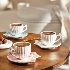 Emsan İstiridye 2'li Kahve Fincanı