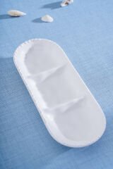 Acar Milano 26 Cm 3 Bölmeli Tabak