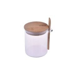 Bambum Lolla 10 Cm Kaşıklı Cam Saklama Kabı