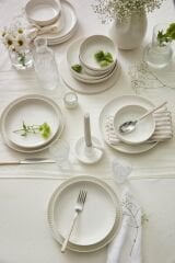 Kütahya Porselen 28 Cm 6'LI Crest Servis Tabağı