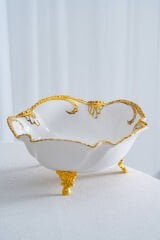 Acar 25 Cm Edwina Ayaklı Derin Porselen Sunumluk