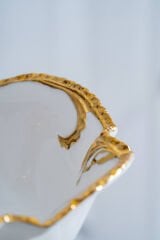 ACAR EDWINA PORSELEN SUNUMLUK AYAKLI DERİN 25 CM