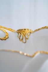 Acar 25 Cm Edwina Ayaklı Derin Porselen Sunumluk