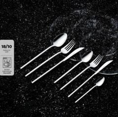 Emsan 12 Kişilik Lora 84 Parça Çatal Kaşık Bıçak Seti