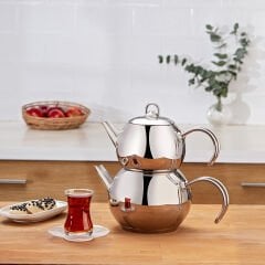 Emsan 1.1 Lt + 2 Lt Seylan Çaydanlık Takımı