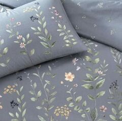 Taç Serelis Tek Kişilik Mavi Nevresim Takımı