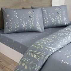 Taç Serelis Tek Kişilik Mavi Nevresim Takımı