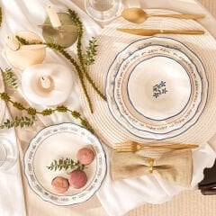 Emsan 24 Parça 6 Kişilik Farina Yemek Takımı