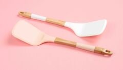 Arow Pink&More Büyük Silikon Uçlu Spatula