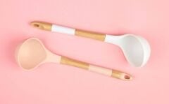 Arow Pink&More Silikon Uçlu Kepçe