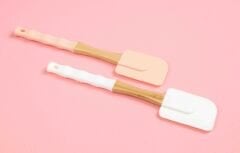 Arow Pink&More Düz Silikon Spatula